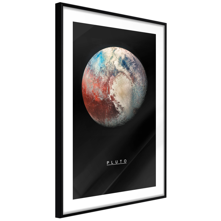 Poster Pluto - dwarf planet and simple English text against a space backdrop 116748 additionalImage 2