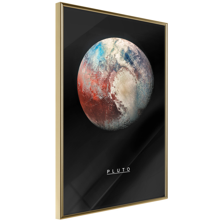 Poster Pluto - dwarf planet and simple English text against a space backdrop 116748 additionalImage 4