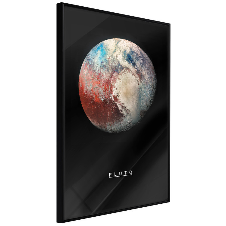 Poster Pluto - dwarf planet and simple English text against a space backdrop 116748 additionalImage 3