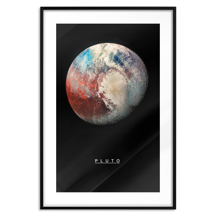 Poster Pluto - dwarf planet and simple English text against a space backdrop 116748 additionalImage 17