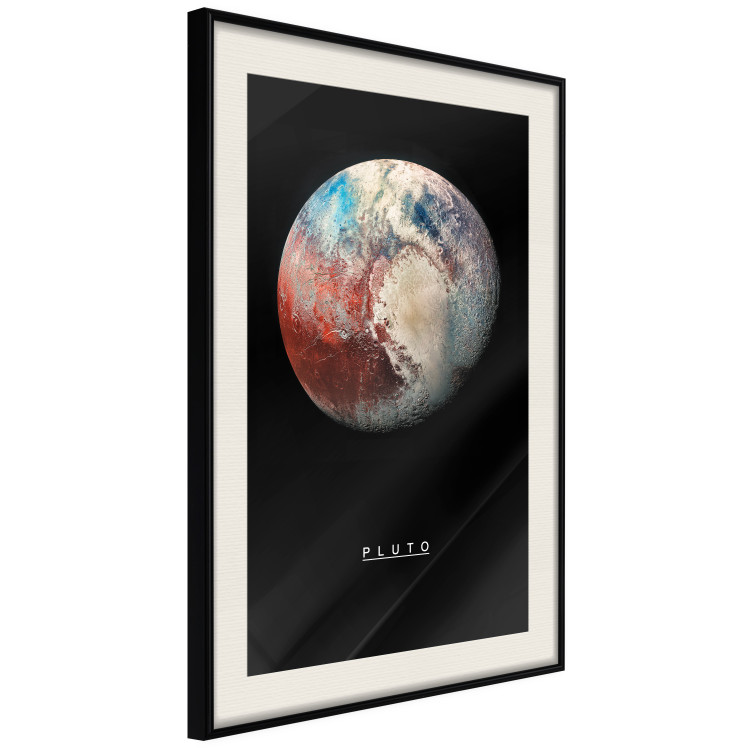 Poster Pluto - dwarf planet and simple English text against a space backdrop 116748 additionalImage 13