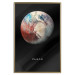 Poster Pluto - dwarf planet and simple English text against a space backdrop 116748 additionalThumb 20