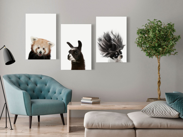 Canvas Friendly Animals (Collection) 116848 additionalImage 3