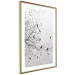 Wall Poster Birds on a Tree - black and white landscape among branches on a rough background 117248 additionalThumb 6