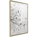 Wall Poster Birds on a Tree - black and white landscape among branches on a rough background 117248 additionalThumb 12