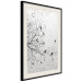 Wall Poster Birds on a Tree - black and white landscape among branches on a rough background 117248 additionalThumb 3