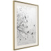 Wall Poster Birds on a Tree - black and white landscape among branches on a rough background 117248 additionalThumb 2
