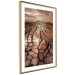 Wall Poster Drought - desert landscape against a cloudy sky background in brown 119148 additionalThumb 6
