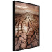 Wall Poster Drought - desert landscape against a cloudy sky background in brown 119148 additionalThumb 12