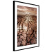 Wall Poster Drought - desert landscape against a cloudy sky background in brown 119148 additionalThumb 11