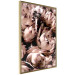 Wall Poster Orpheus - natural plants with white flowers and purple details 122648 additionalThumb 14