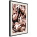 Wall Poster Orpheus - natural plants with white flowers and purple details 122648 additionalThumb 3