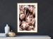 Wall Poster Orpheus - natural plants with white flowers and purple details 122648 additionalThumb 15