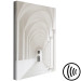 Canvas Print White colonnade - photograph with church architecture in white 123848 additionalThumb 6