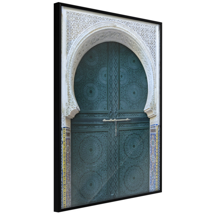Poster Ethnic Doors - architectural wooden doors with numerous patterns 124948 additionalImage 9