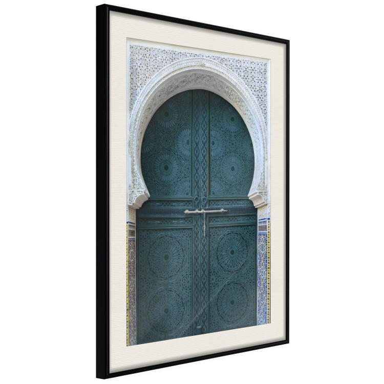 Poster Ethnic Doors - architectural wooden doors with numerous patterns 124948 additionalImage 3