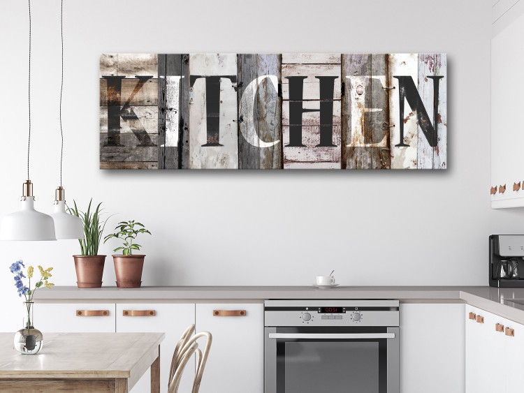 Canvas Art Print Board: Kitchen (1 Part) Narrow 125648 additionalImage 3