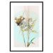 Poster Bouquet in Mint Fullness - spring flowers on a blue pastel background 126548 additionalThumb 15
