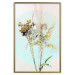 Poster Bouquet in Mint Fullness - spring flowers on a blue pastel background 126548 additionalThumb 17