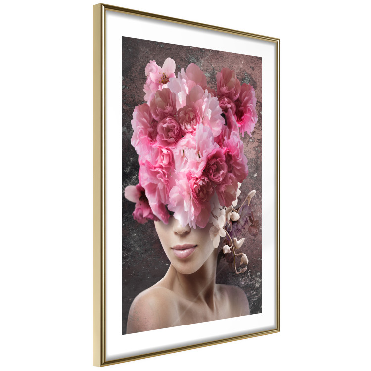 Wall Poster Spring Awakening - abstract woman with plants on her head 127248 additionalImage 9