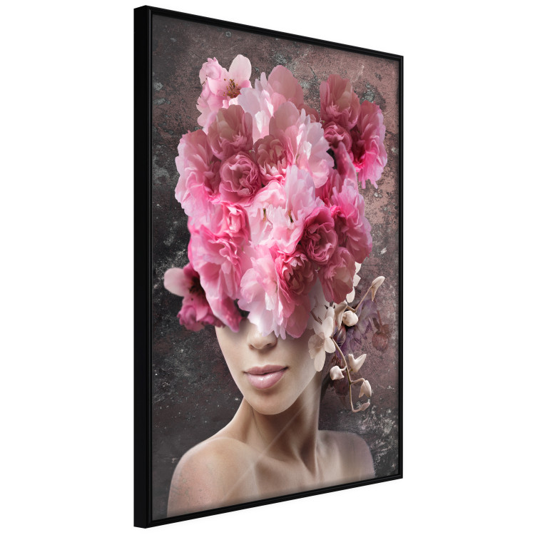 Wall Poster Spring Awakening - abstract woman with plants on her head 127248 additionalImage 13