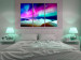 Canvas Print Wonderful Aurora (3-part) - landscape of colorful northern lights 127548 additionalThumb 3