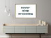 Wall Poster Never Stop Dreaming - English text on a contrasting white background 129848 additionalThumb 5