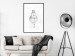 Wall Poster Anchored Moon - white light bulb composition with sea and moon 131948 additionalThumb 19