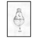 Wall Poster Anchored Moon - white light bulb composition with sea and moon 131948 additionalThumb 25