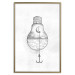 Wall Poster Anchored Moon - white light bulb composition with sea and moon 131948 additionalThumb 17