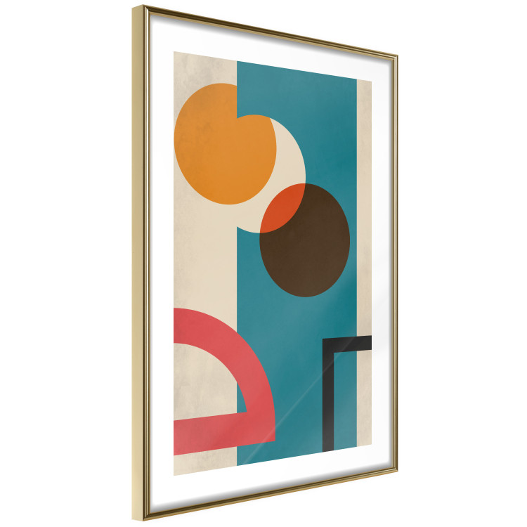 Poster Hidden Shape - colorful geometric shapes in abstract style 134448 additionalImage 9
