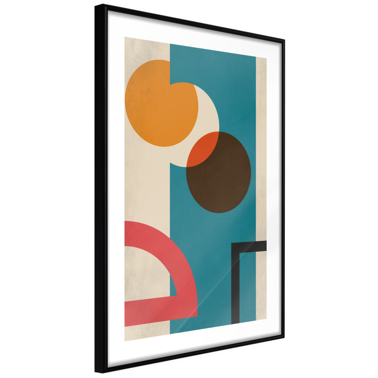 Poster Hidden Shape - colorful geometric shapes in abstract style 134448 additionalImage 8