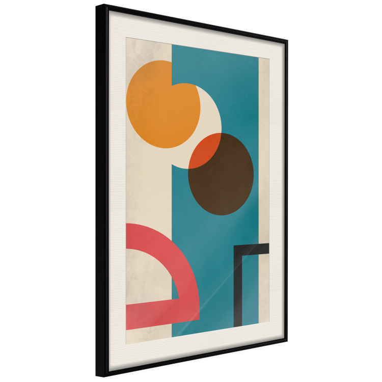 Poster Hidden Shape - colorful geometric shapes in abstract style 134448 additionalImage 2