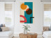 Poster Hidden Shape - colorful geometric shapes in abstract style 134448 additionalThumb 2
