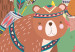 Wall Mural Adventures in the forest - forest animals in an Indian theme for children 135048 additionalThumb 8