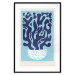Wall Poster Navy Composition - English texts and an abstract plant 135648 additionalThumb 2