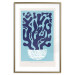Wall Poster Navy Composition - English texts and an abstract plant 135648 additionalThumb 3