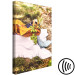 Canvas Basket full of food - photo of picnic basket on the meadow 135848 additionalThumb 6