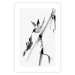 Poster Winged Love - minimalist composition of birds among trees 136048 additionalThumb 16