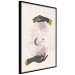 Poster Total Magic - extraordinary abstraction with hands and moon on a beige background 136548 additionalThumb 8