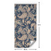 Wallpaper Indian Ornament - Floral Pattern Richly Decorated on a Blue Background 150048 additionalThumb 2