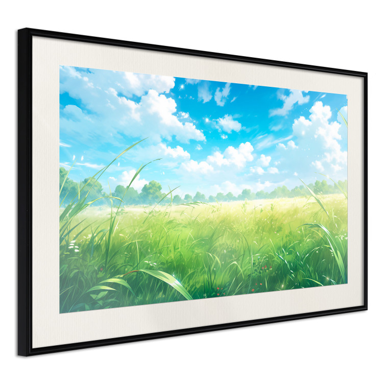 Wall Poster Computer Spring - A Rural Landscape in the Game’s Climate 150648 additionalImage 9