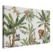 Large canvas print Exotic Landscape - Jungle With Animals and Exotic Birds [Large Format] 151248 additionalThumb 3