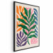 Wall Poster Colorful Leaves - Minimalist Composition With Plants 159948 additionalThumb 2