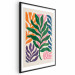 Wall Poster Colorful Leaves - Minimalist Composition With Plants 159948 additionalThumb 20