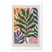 Wall Poster Colorful Leaves - Minimalist Composition With Plants 159948 additionalThumb 16