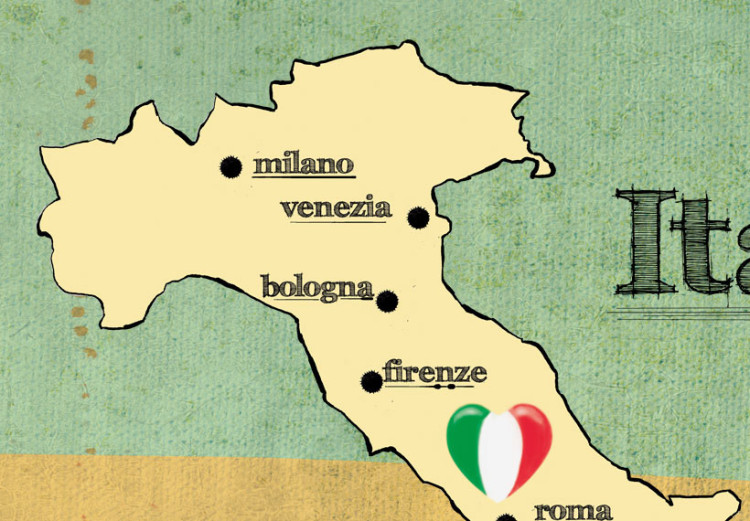 Canvas Map: Italy 55348 additionalImage 5