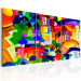 Canvas Print Colourful Town 88748 additionalThumb 2