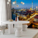 Photo Wallpaper Urban architecture of Berlin - view of the city with the setting sun 97248 additionalThumb 7