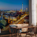 Photo Wallpaper Urban architecture of Berlin - view of the city with the setting sun 97248 additionalThumb 4